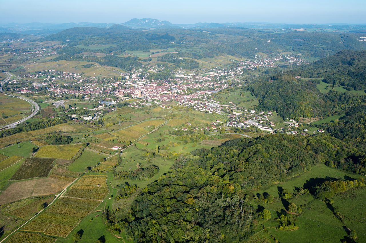 Communes Arbois Aérien 4368