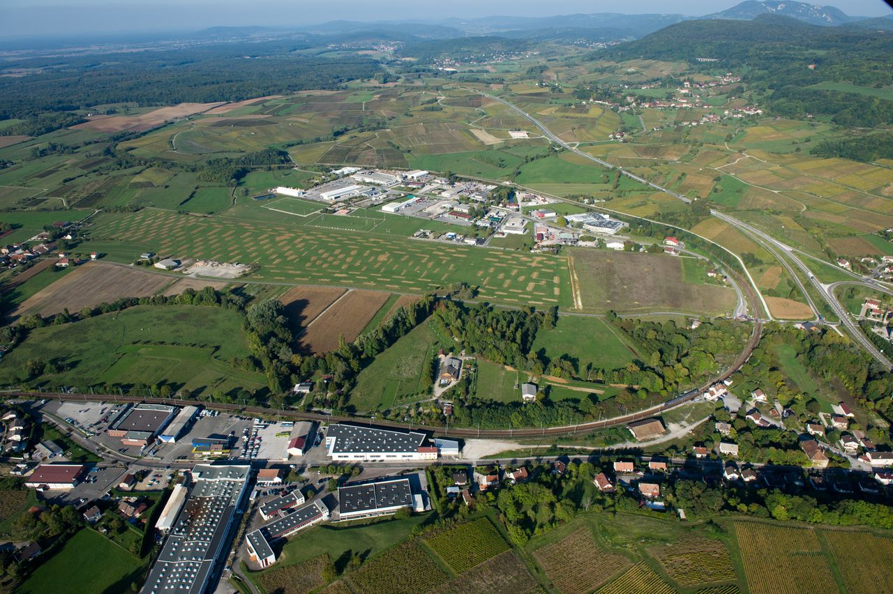 Communes Arbois Aérien 4397
