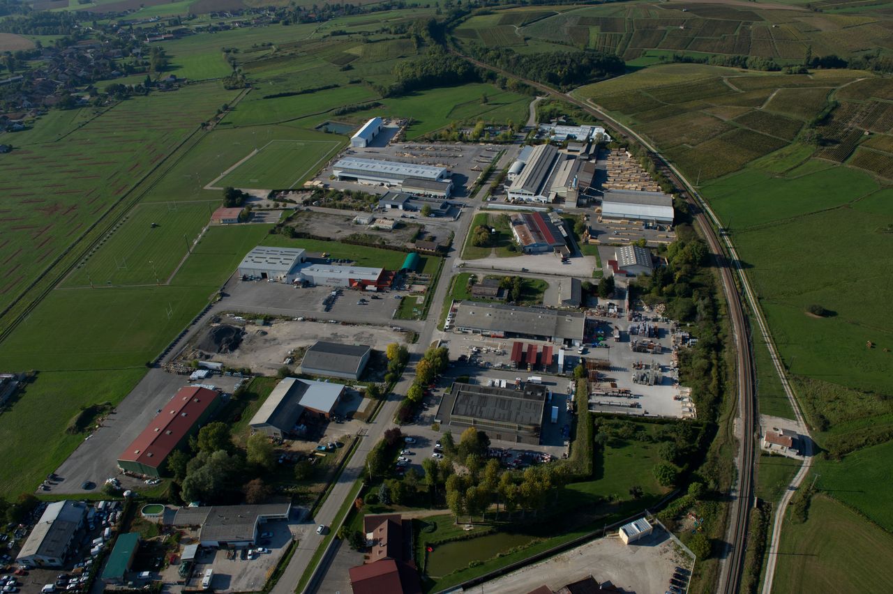 Communes Arbois Aérien 4481